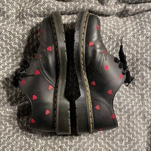 VERY RARE Dr. Martens x Lazy Oaf Heart Shoes 8